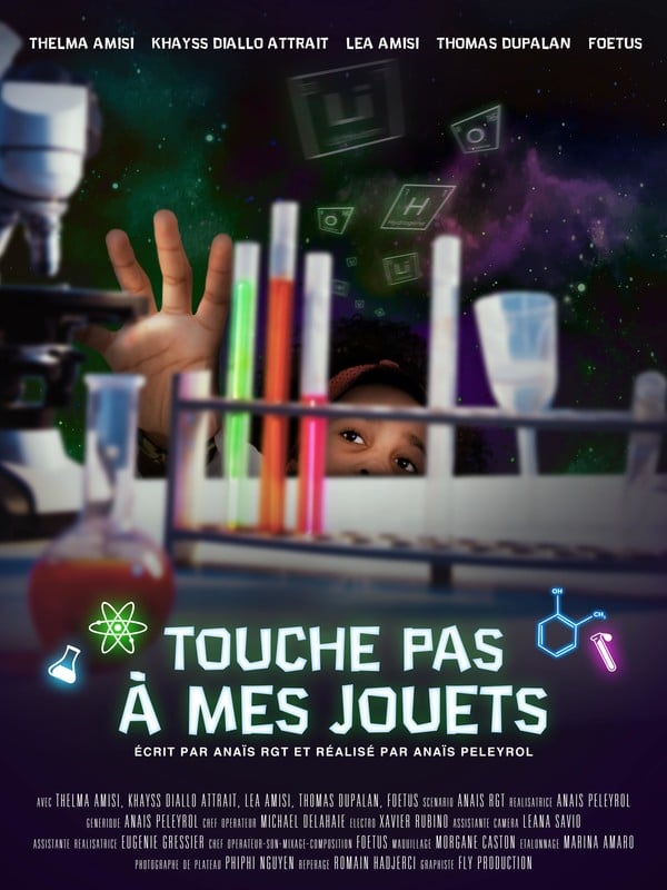 Affiche du film TOUCHE PAS A MES JOUETS 